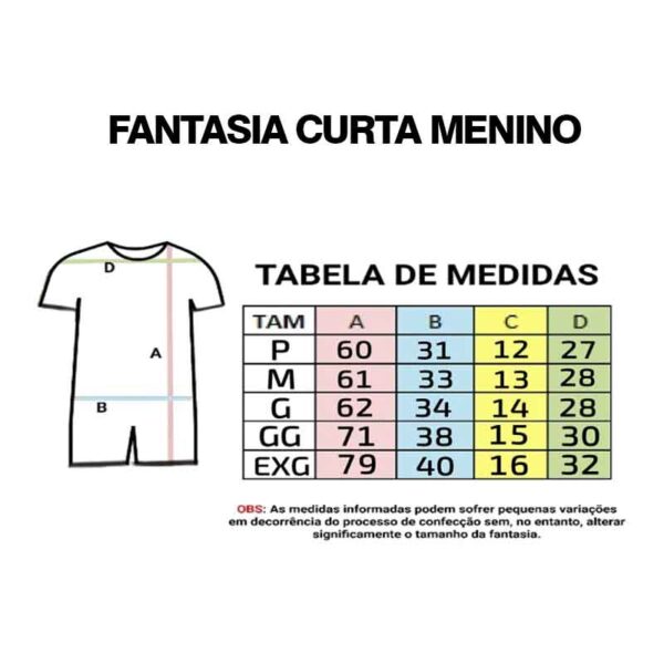 Fantasia infantil Masculina Homem de Ferro - Curta