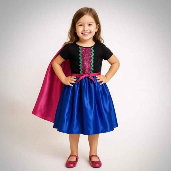 Fantasia infantil feminina Princesa Ana