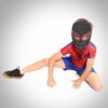 Fantasia infantil Masculina Homem Aranha Azul - Curta