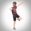 Fantasia infantil Masculina Homem Aranha Preto - Curta
