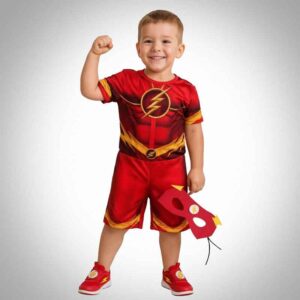 simone-uniformes-fantasia-flash-curta Fantasia infantil Masculina Flash - Curta