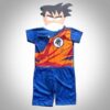 Fantasia infantil Masculina Goku - Curta