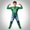 Fantasia infantil Masculina Hulk - Longa