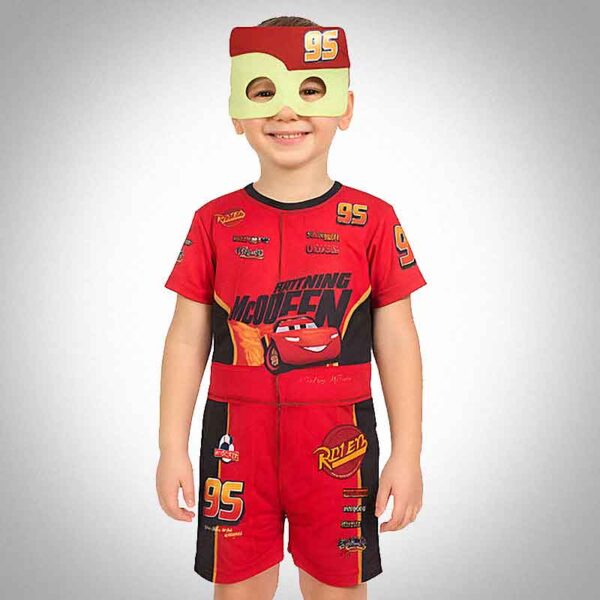 Fantasia infantil Masculina Relâmpago McQueen - Curta
