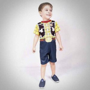 Fantasia infantil Masculina Wood - Curta