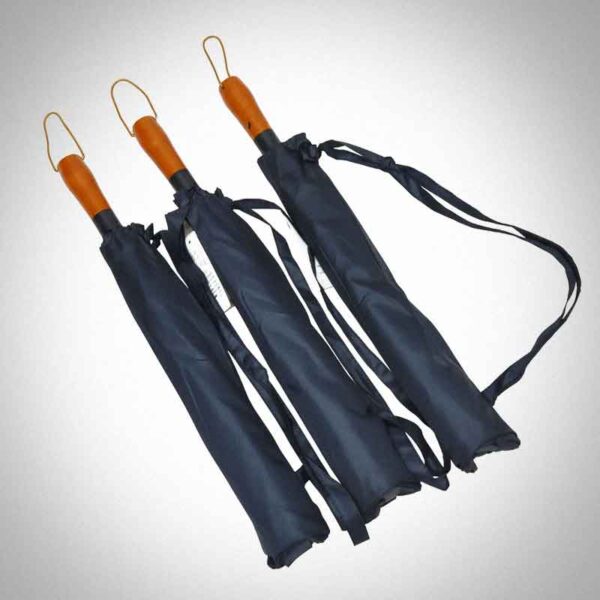 Guarda Chuva Grande Dobrável Cabo de Madeira